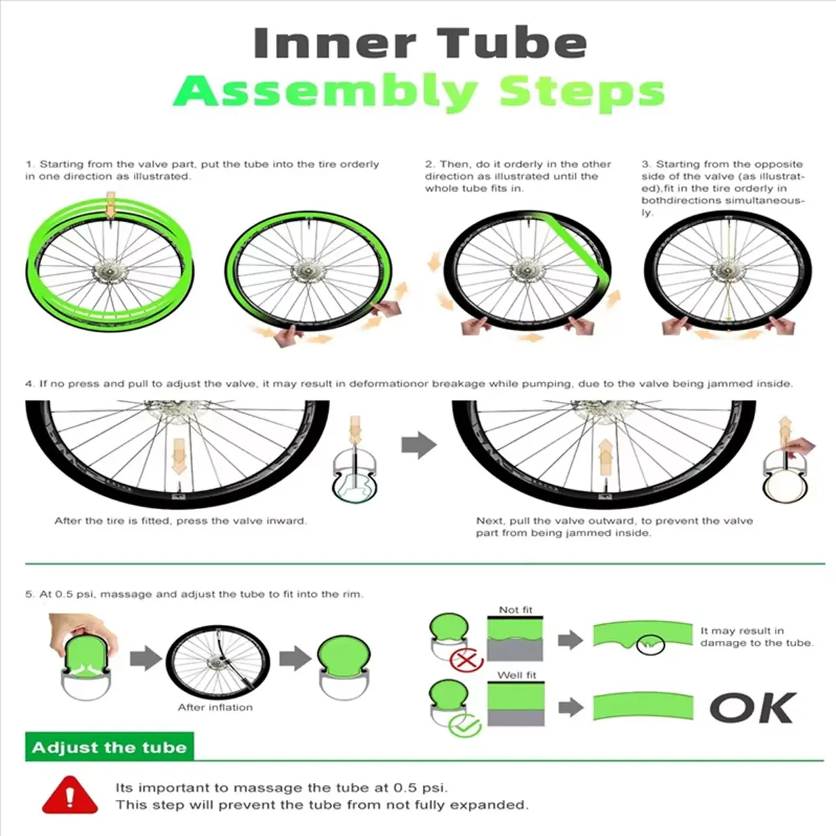 1/2/5/10pcs New Ultra Light Road Bicycle Inner Tube Bicycle Valve Inner Tube Tpu Tire 700c 45/65/85mm 28g Portable Inner Tube view 6