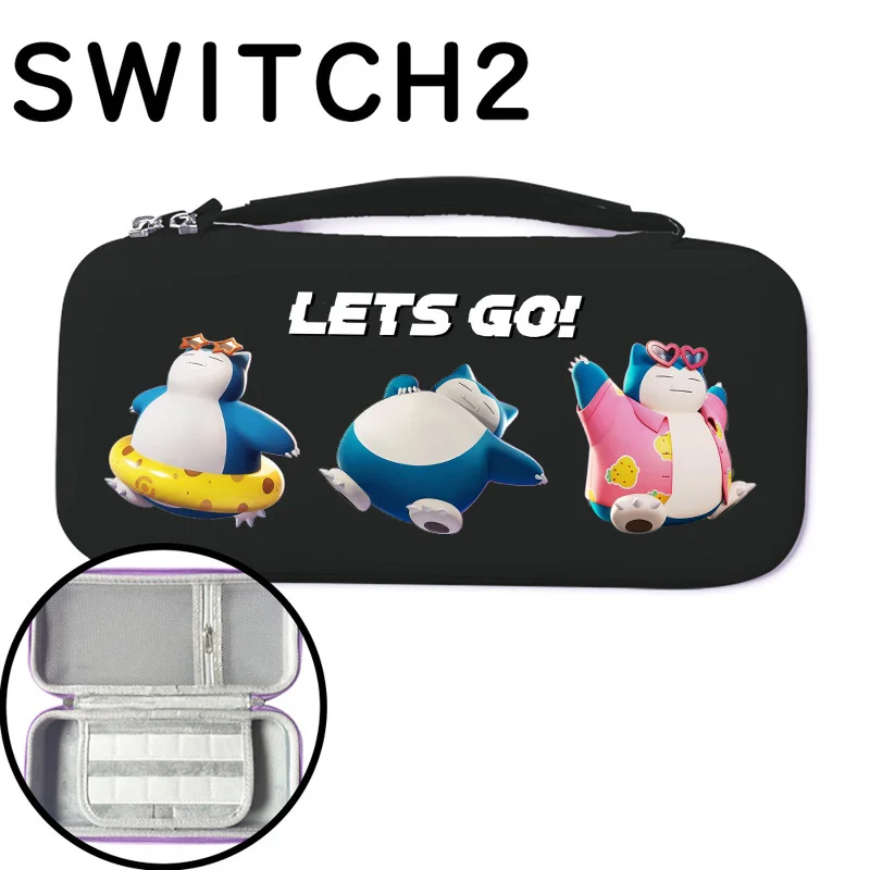ポケモンピカチュウアニメ保護キャリングケースニンテンドースイッチ 2 NS スイッチ 2 収納袋ポータブル旅行ハンドバッグアクセサリー