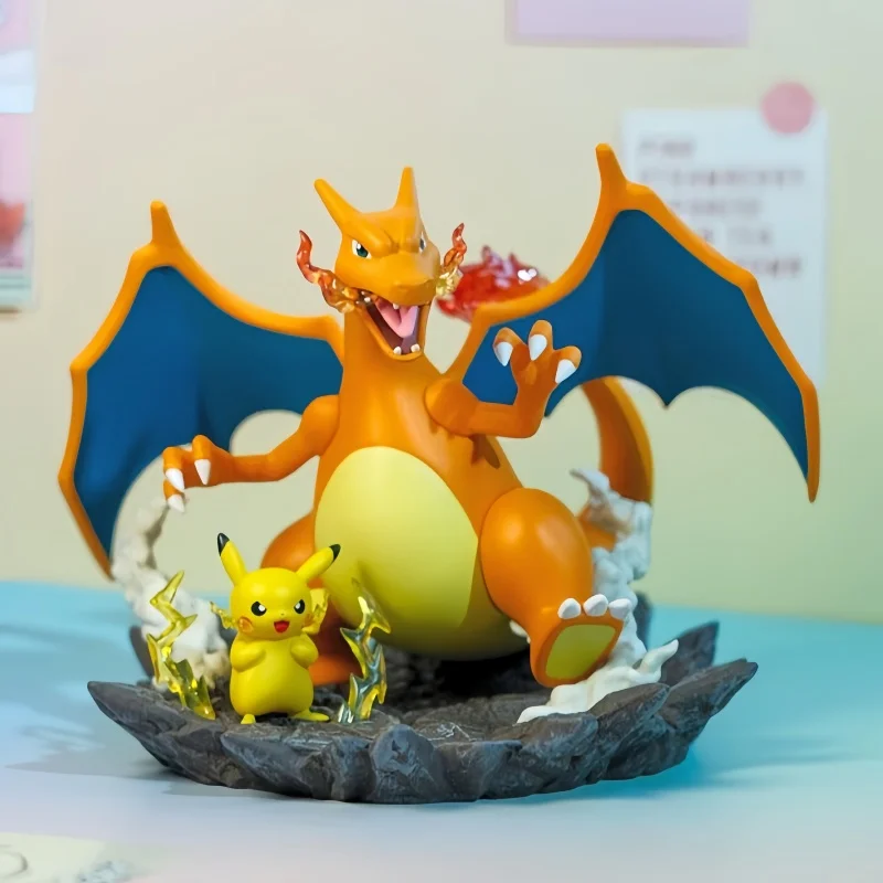 Figuras de Pokémon auténticas de funismo de alta calidad, figuras coleccionables de tamaño mediano, modelo de adornos de escritorio, juguete, regalo de cumpleaños