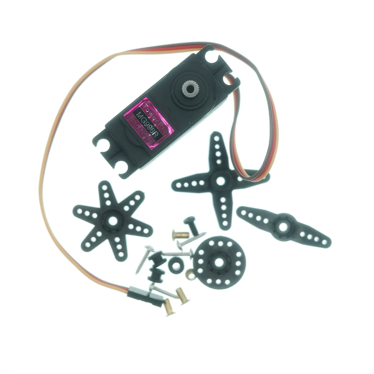 MG996R 13kg High Torque Metal Gear Servo Digital Servo For Futaba JR 1/8 1/10 RC Car Helicopter Robot Manipulator RC Boat