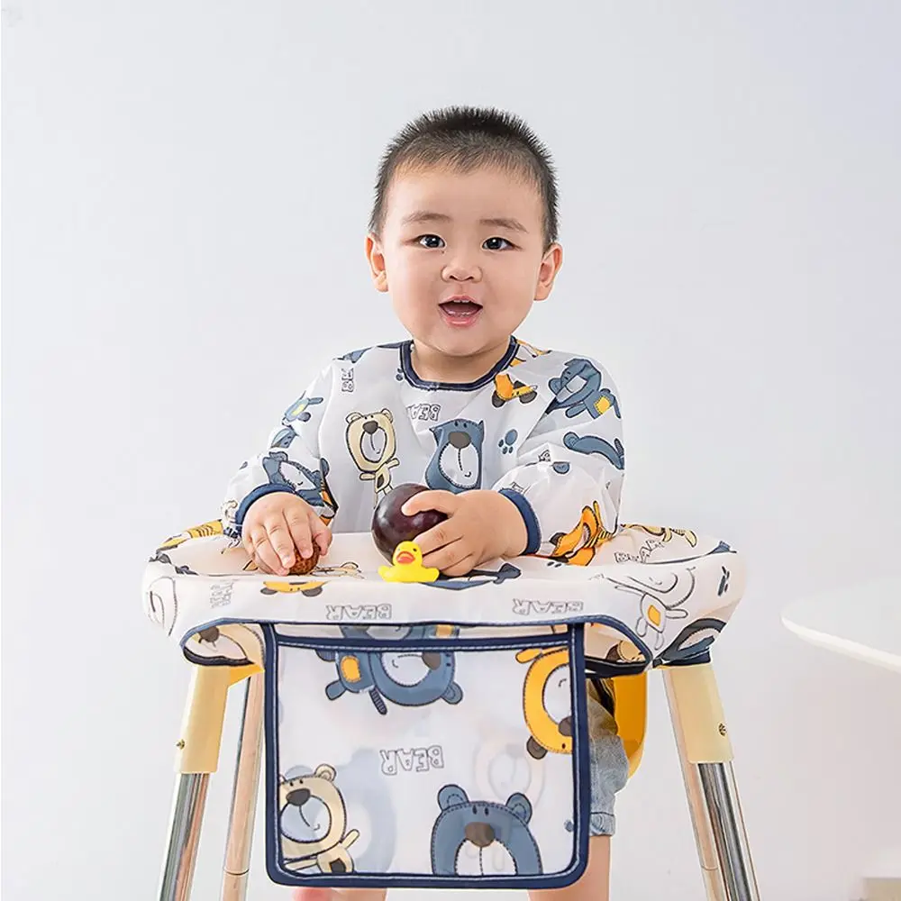 Lovely Cute Baby Feeding Supplies Animal Pattern Dog Anti-Dirty Dinosaur Baby Bib Baby Apron Baby Coverall Baby Eating Artifact