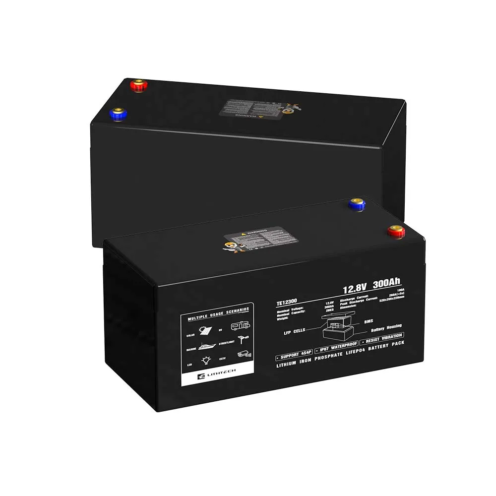 rechargeable deep cycle batterie lifepo4 12v 300ah lead acid replacement 12v 300ah lithium ion battery