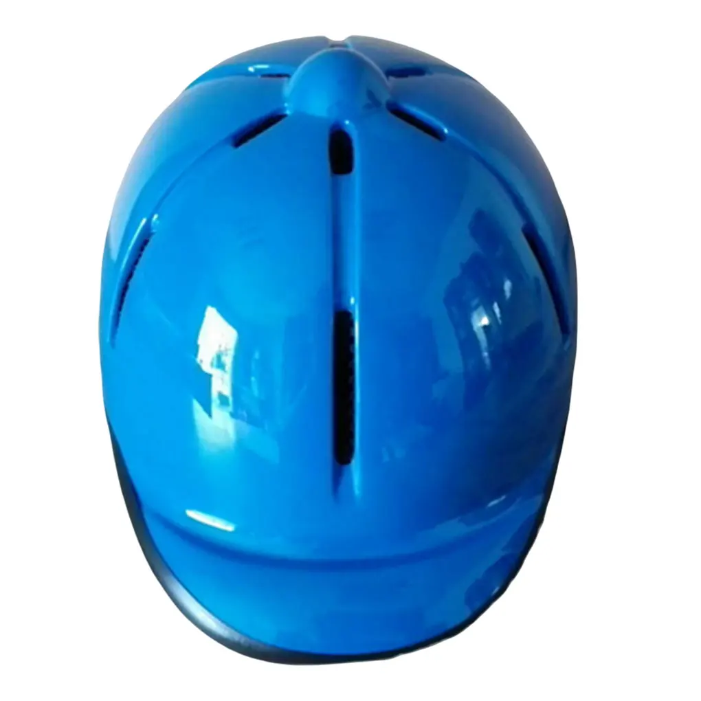 Riding Helmet Children Equestrian Shockproof Shock Absorption Blue
