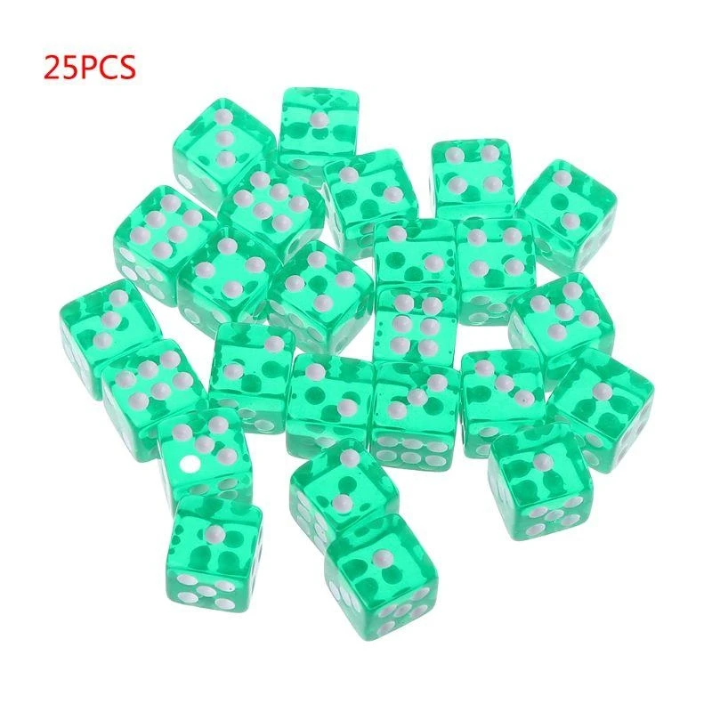 

A0KA 25 PCS/SET NEW PARTION GAME 12 квадратных прозрачных кубиков разноцветные клубы для PLA