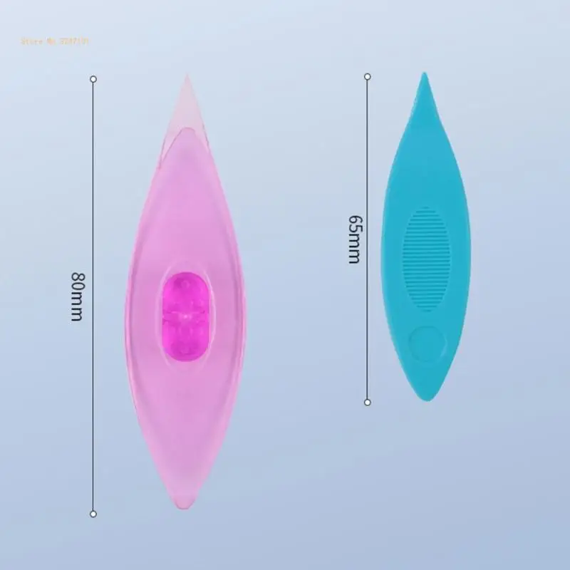 DIY Shuttle Craft Tool, Colorful Plastic Tatting Shuttles Weaving Tools for DIY Weaving Thread Sewing Handicrafts Dropship