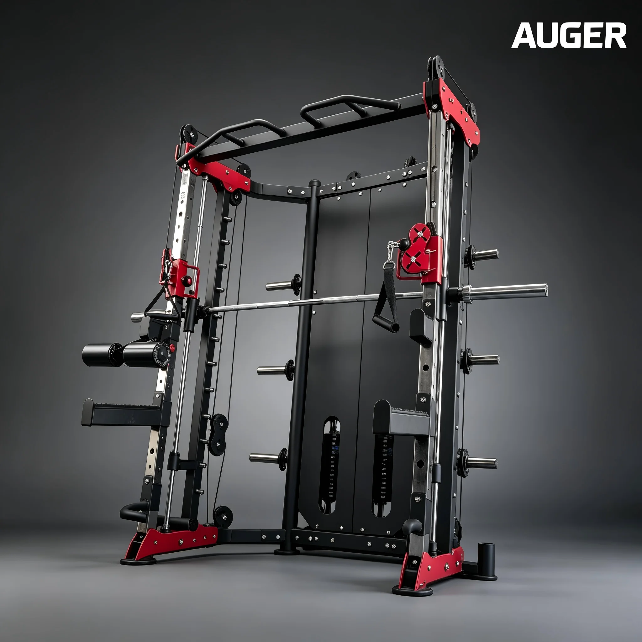 Commercial All in One Smith Ma - Home Gym With Smith Machine ulasan dan harga