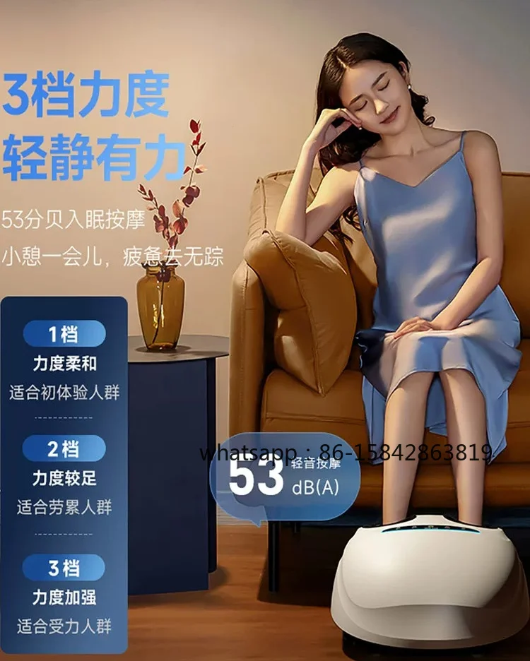 110V Foot Electric Foot Therapy Machine, Household Automatic, Foot Massager, Kneading Heating