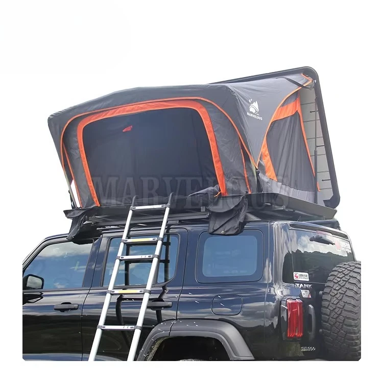 

Foldable Auto Roof Tent for Pickup/4x4 - Quick Setup & Weather-Resistant