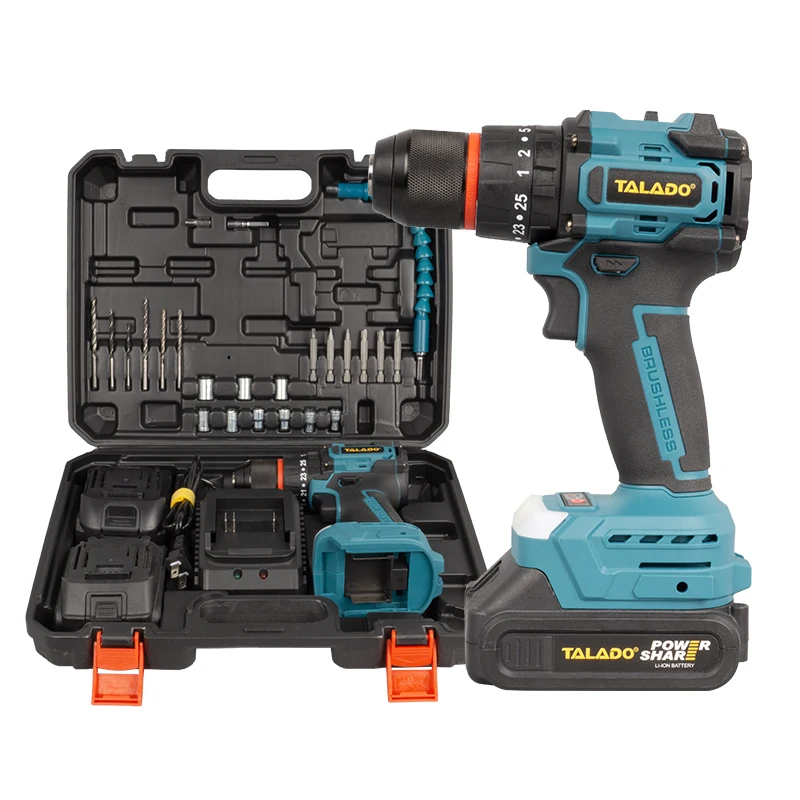 Multi-Function Portable 21V Lithium Electric Impact Cordless Power Drill With Cheap Price OEM Supported Hand Tools
