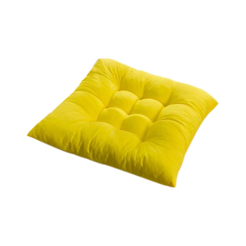 40cm Chair Seat Pillow with Fixed Rope Soft Anti Slip Support for Home and Office Chairs Suitable for Sofas and Floor