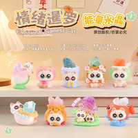 Hot Selling Surprise Box Emotion Siam Energy Crystal Blind Box Creative Desktop Decoration Children'S Festival Gift Wholesale