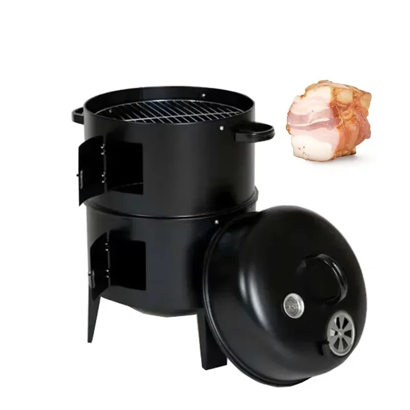 Indoor barbecue Small courtyard Hanging stove Roast duck stew Bacon bucket