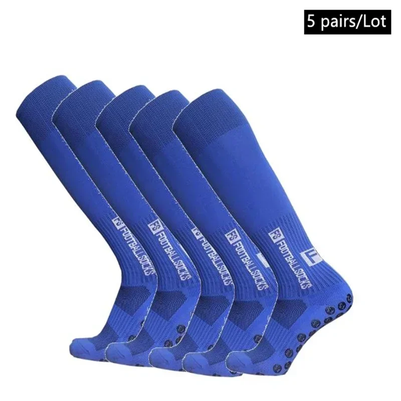 1/5/10 Paar neue lange Fußballsocken Silikon Saugnapf Grip Anti Slip Fußballsocken Sport Männer Frauen Baseball Rugby Socken