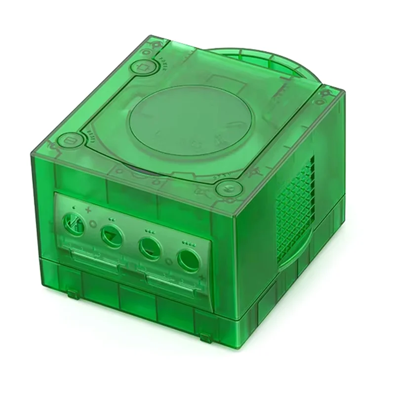Funda de repuesto transparente para consola Gamecube, para modelos de DOL-001 y DOL-101, accesorios Retro para juegos