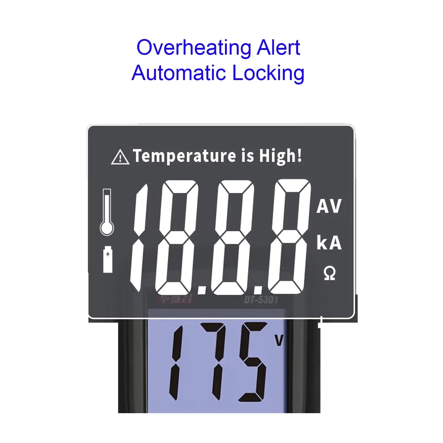 CEM DT-5301 جهاز اختبار مقاومة الدائرة LOOP/PSC جهاز قياس مقاومة الدائرة