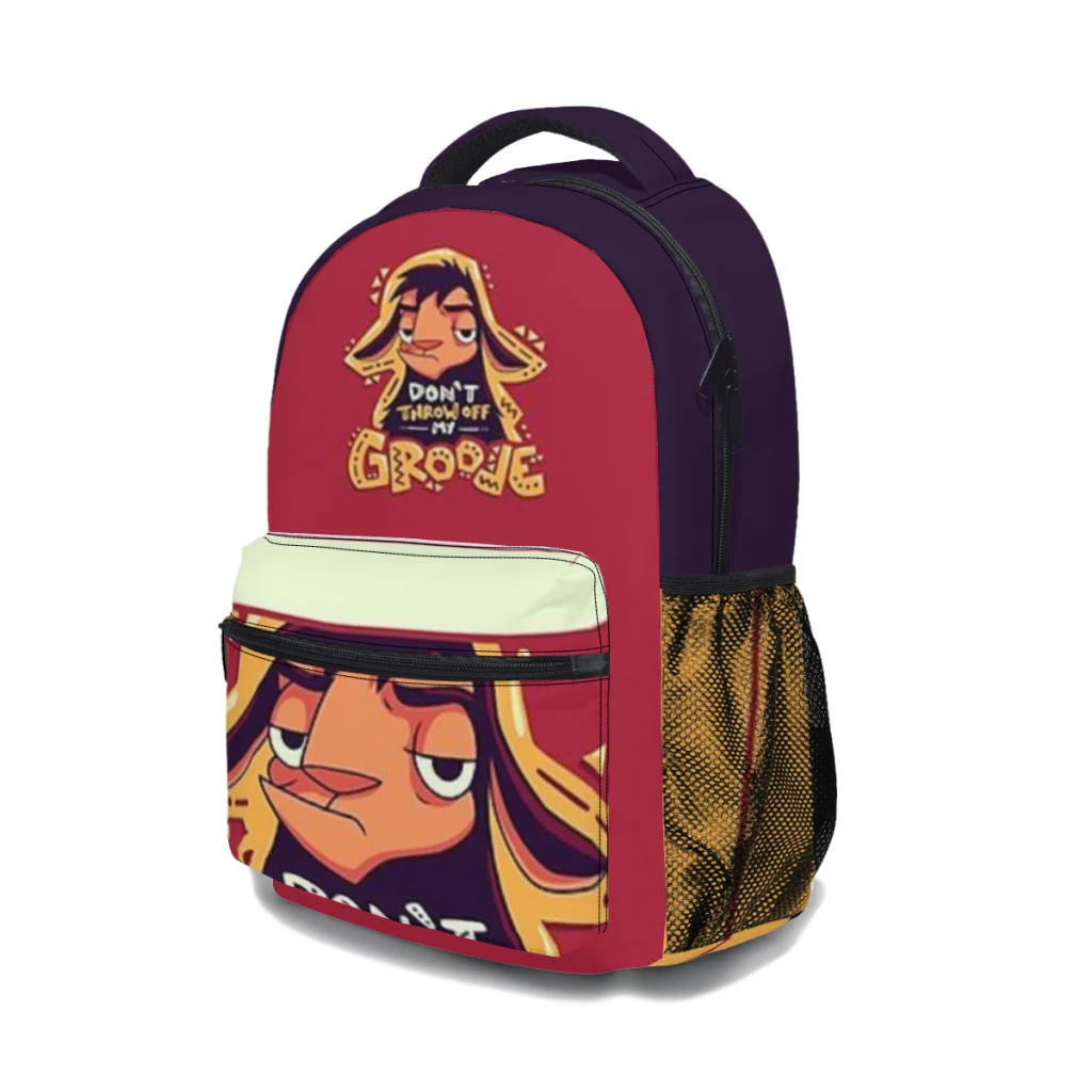 Werfen Sie nicht meine Nut Lama Kuzco Kaiser Alpaka vielseitigen Rucksack große Kapazität wasserdichte wasch bare Computer tasche Unisex