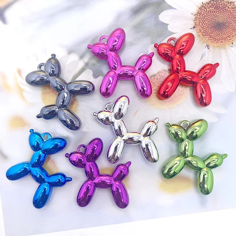 6pcs Double-sided Popular Animal Phone Charm Earring Charms Acrylic Cute Pendant For Keychain Necklace Diy Jewelry Making