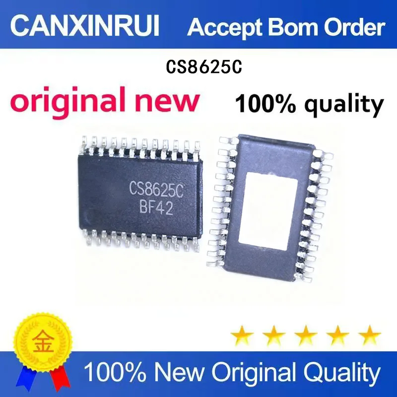 (5-100 Pieces) New stock CS8625C TSSOP24 CS8625C audio amplifier IC