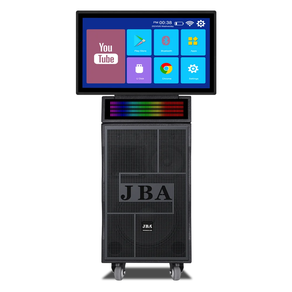 SK-8638 Mobile KTV Party All-in-One, Full-Function High-Power Entertainment Audio-Visual Platform, Touchscreen