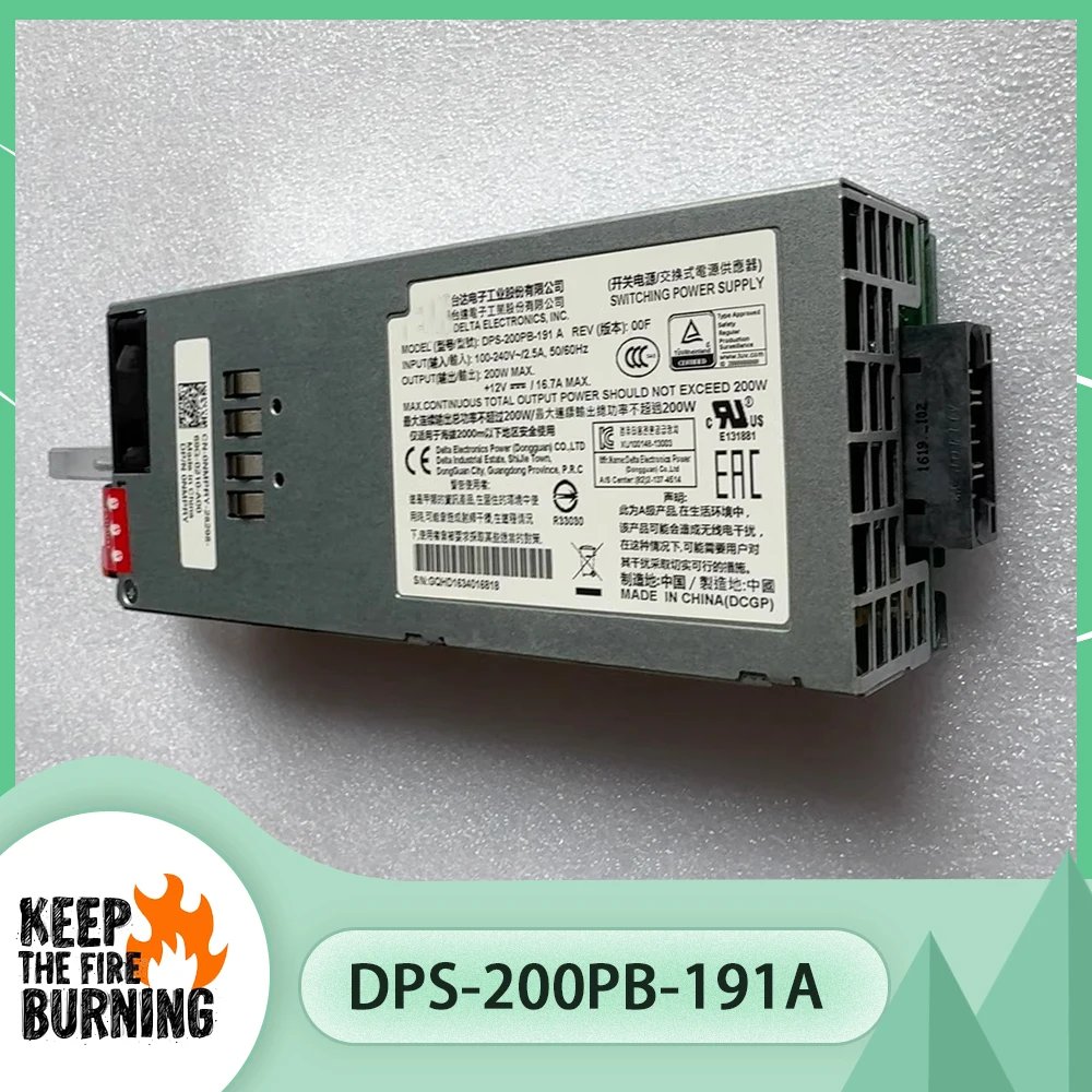 For Dell Switching Mode Power Supply  0NMPRY Support N3024 N3048 200W DPS-200PB-191A