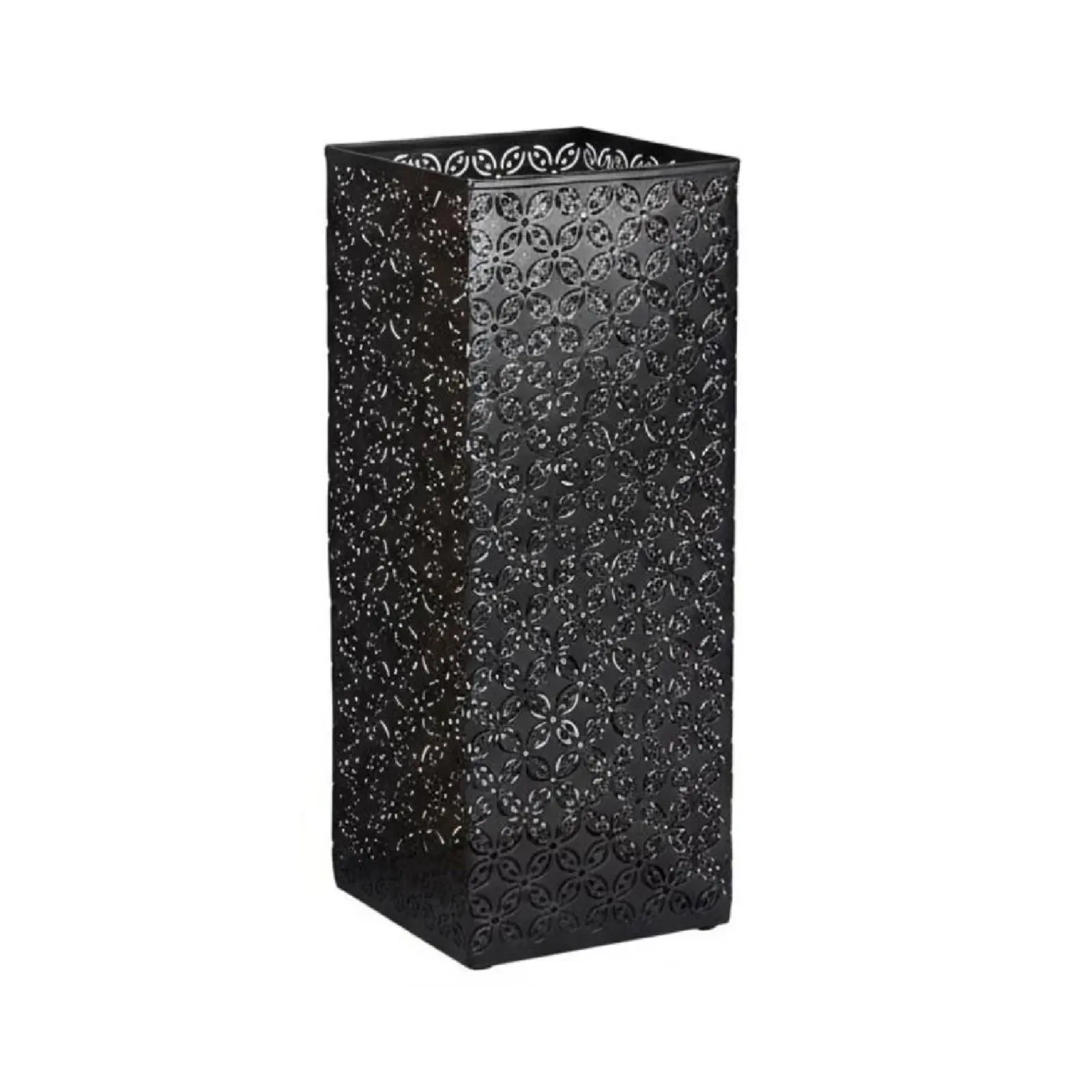 

Nature-Inspired Design Foliage Nature-Inspired Design Pattern Umbrella Container Ventilated Design Metal Umbrella Stand Entryway