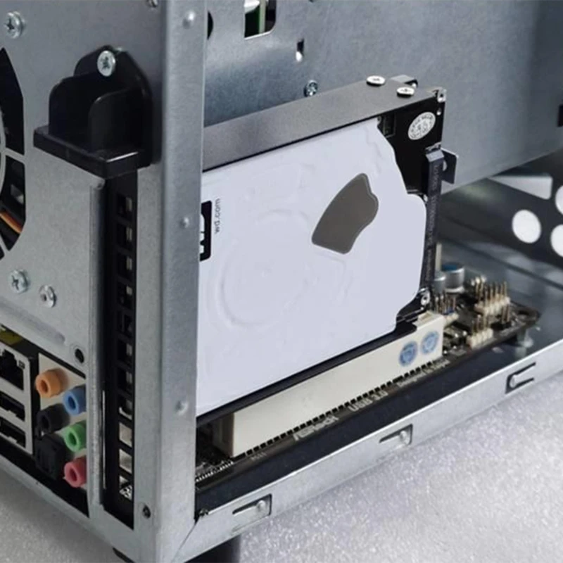 Staffa per aggiornamenti supporto HDD SSD ventilato da 2,5 "3,5" per SSD e strumento spaziale per PC più interno rigido meccanico