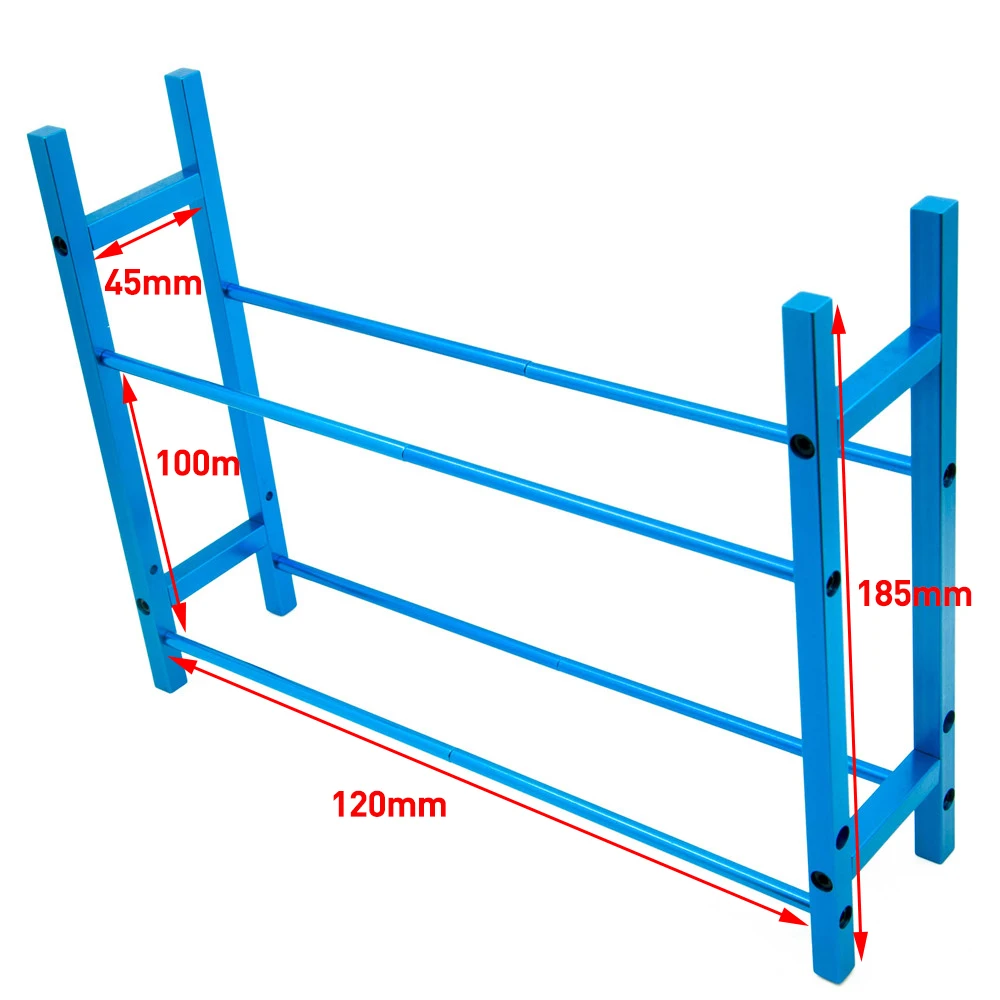 YEAHRUN 1.0 1.9 2.2 Inch Wheel Rim Tire Storage Rack for 1/10 1/18 1/24 RC Crawler Car Axial SCX10 SCX24 TRX4M TRX6 TRX4 D90