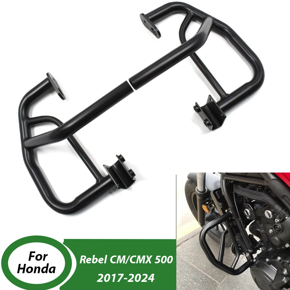 

Защита двигателя мотоцикла, аксессуары для Honda Rebel CMX 500 2017-2024 2023, защита от падения бампера