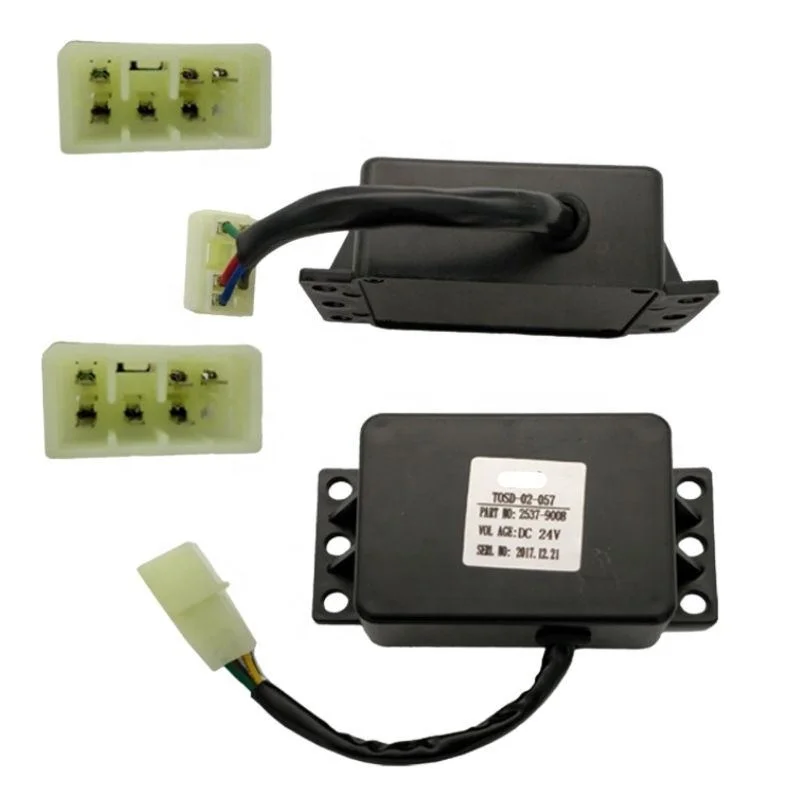 Excavator Electric Parts Wiper Timer Relay 2537-9008 for DH220-5 DH280-5 DH320-5 DH450-5