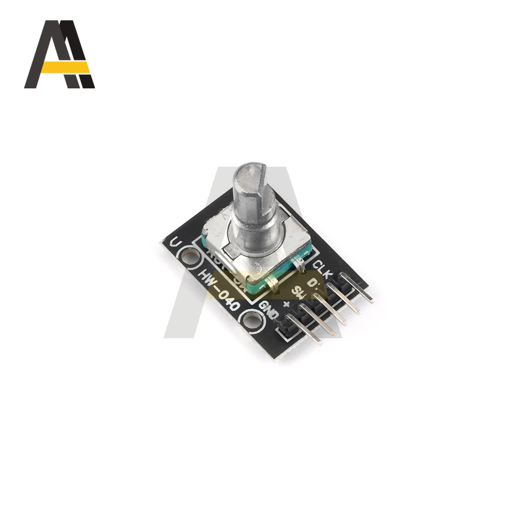 Módulo codificador rotatorio KY-040 de 360 grados, potenciómetro giratorio, módulo de perilla analógica de 6MM sin rosca con perillas para Arduino