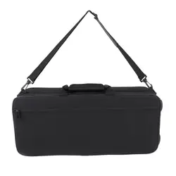 Trumpet Carrying Case Hand Carry & Shoulder Bag Backpack Foam Padded Inner 530x230x150mm