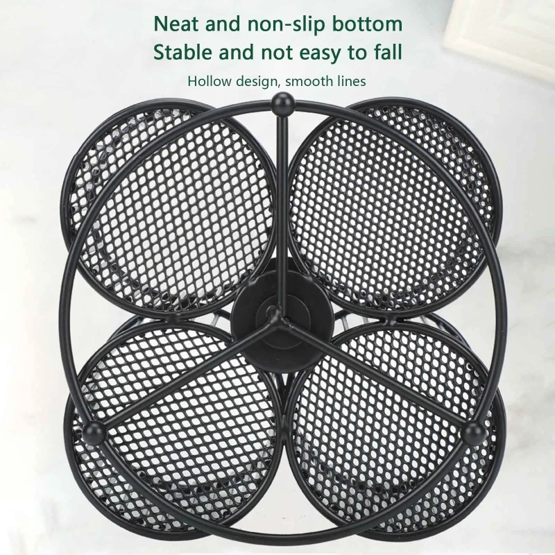 Büro-Schreibtisch-Organizer, rutschfeste Basis, Make-up-Pinsel-Organizer für Küche und Badezimmer