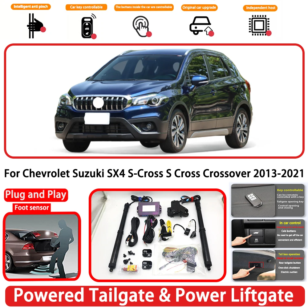 for Chevrolet Suzuki SX4 S-Cross S Cross Crossover 2013-2021 OEM Auto Powered Tailgate Power Liftgate Rear Trunk Opener System