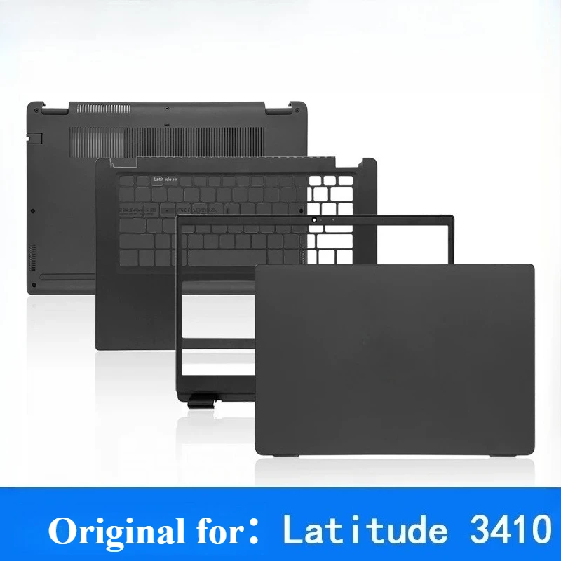 

Оригинальные комплектующие для ноутбука Latitude 3410 E3410: верхняя крышка, рамка экрана, клавиатура, нижняя крышка, крышка батарейного отсека, петли.