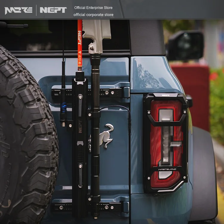 

Muye NEPT Neptune Wasteland Series Modified Lima Tail Light Cover Rear Position Off-Road Bronco Wasteland Tail Lighting