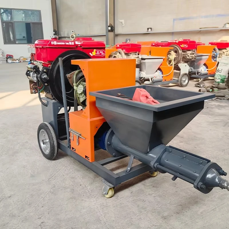 Plaster Spraying Machine Electric Diaphragm Pump for Smooth Wall Finish with Putty and Texture Coating