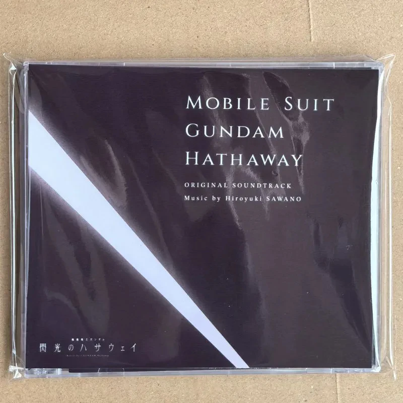 

Anime MOBILE SUIT GUNDAM HATHAWAY Music CD Hiroyuki SAWANO OST Album 2pcs Music Record Cosplay Walkman Car Soundtracks Box Gifts