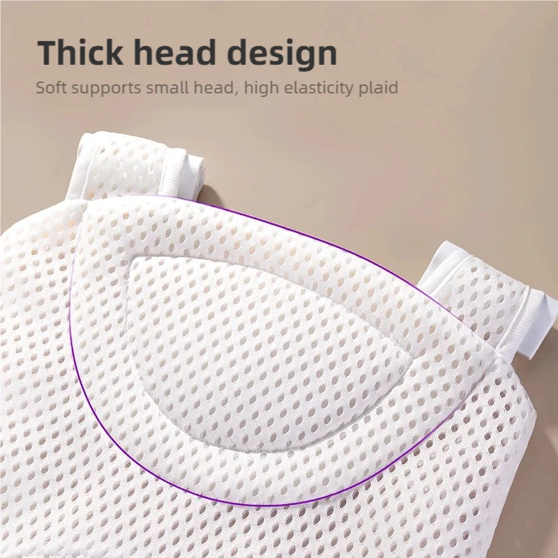 Philips Avent Baby Bath Net Mat Newborn Adjustable Bathtub Pillow Cushion Cross-shaped Anti-slip Bathtub Shower Cradle Bed Seat