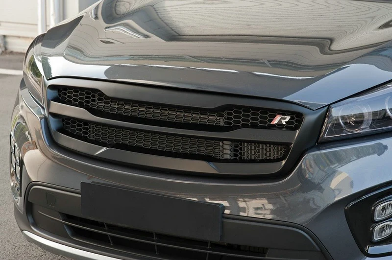 

suitable for Carbon Fiber Auto Car 2014-2017 for Kia Sorento UM RR Style Front Grill