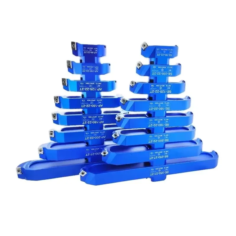 YS AP16 SE12 CNC-Schaftfräser 90 °   45 °   KM12 400R rechtwinklige Brücke FMB seismisch beständiger Fräskopf aus Aluminiumlegierung