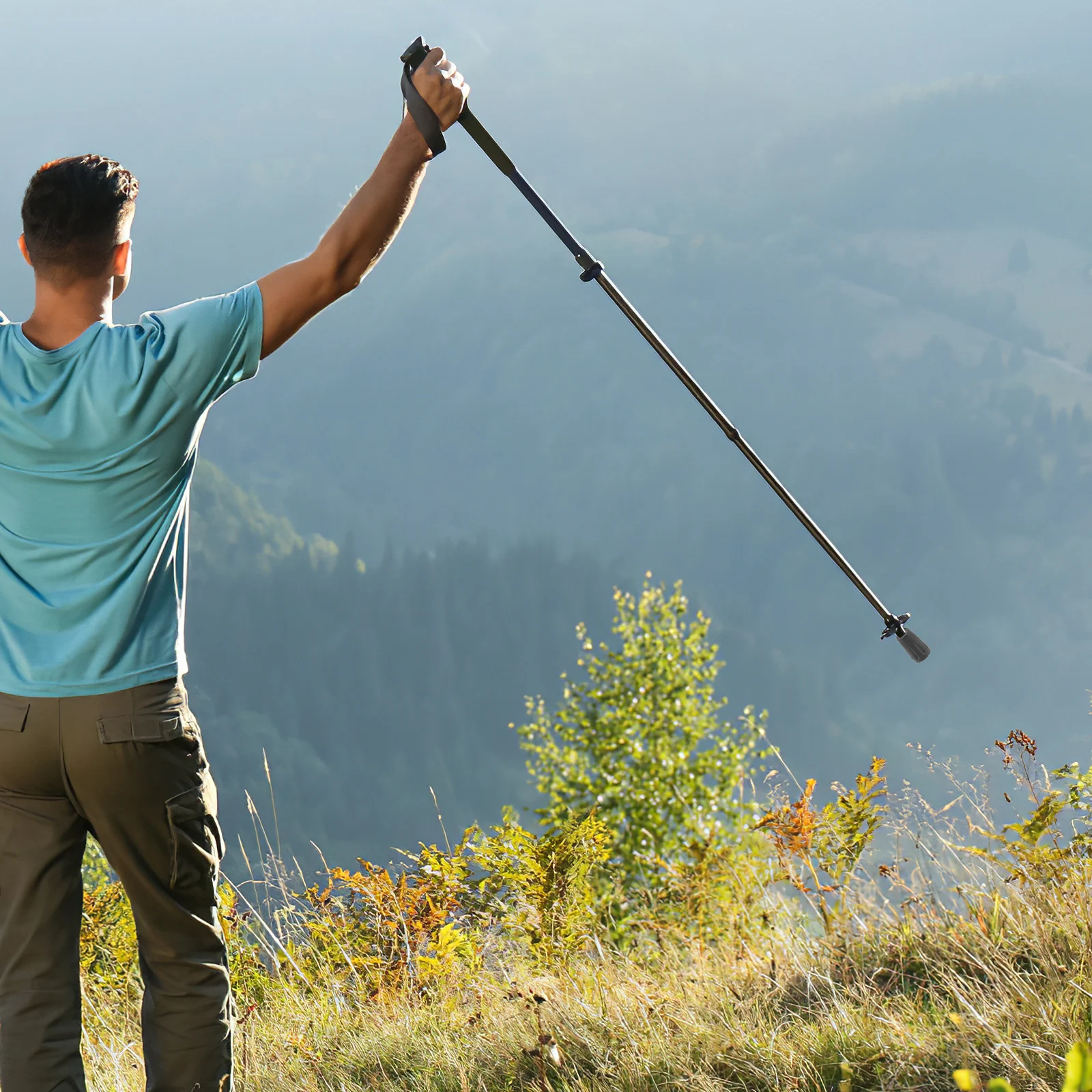 

5Pcs Crutch Tips Rubber Trekking Pole Foot Covers Thickened Anti-Slip Pole Tip Replacements Hiking Walking Cane Pads