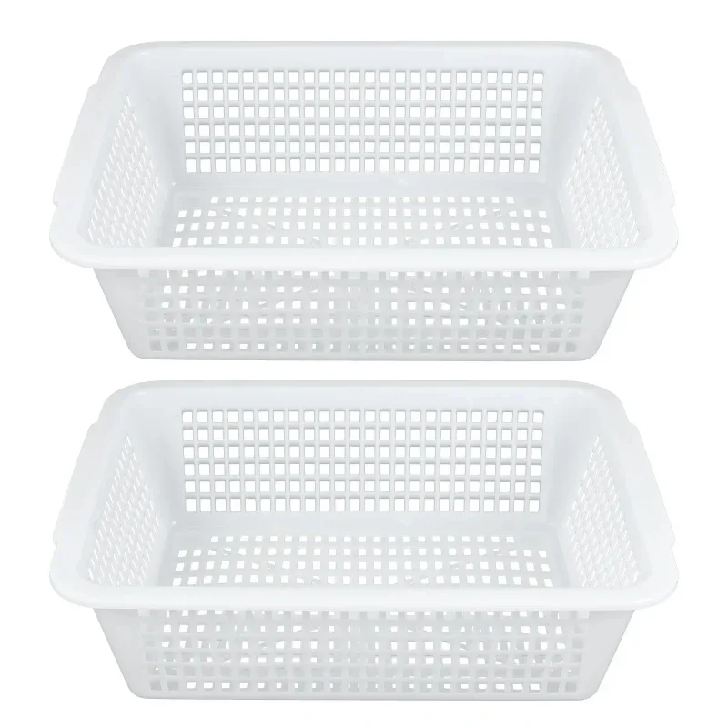 1Pcs Storage Basket Lightweight for Home Sundries Decorate Desktop File Organizer Abs Multifunctional Organizing