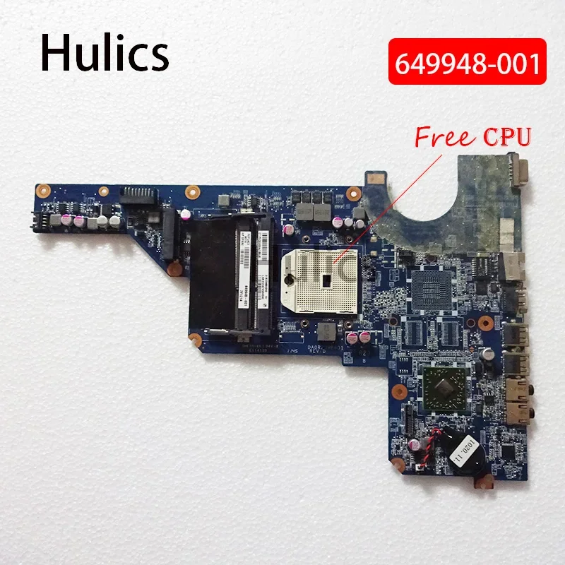 

Hulics б/у 649948 -001 Основная плата для HP Pavilion G6 G4 G7 649948 Материнская плата DA0R23MB6D1 DA0R23MB6D0 ноутбука