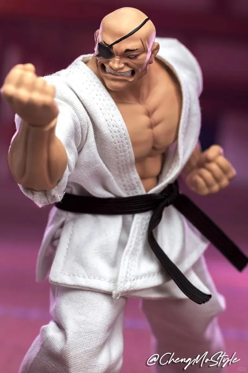 Auf Lager Originalsturm Spielzeug 1/12 Skala Fang Blade Yujiro Hanma Doppio Orochi Action Figur Modell Sammeln Spielzeug