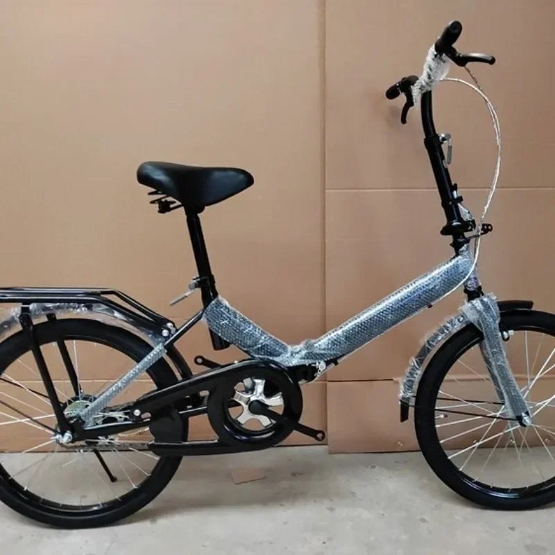 Twenty Inch Foldable Bike for Kids Students Commute Travel Bicycle Road Bike Adults Bicycle Gift Logo Ready Ride Portable City