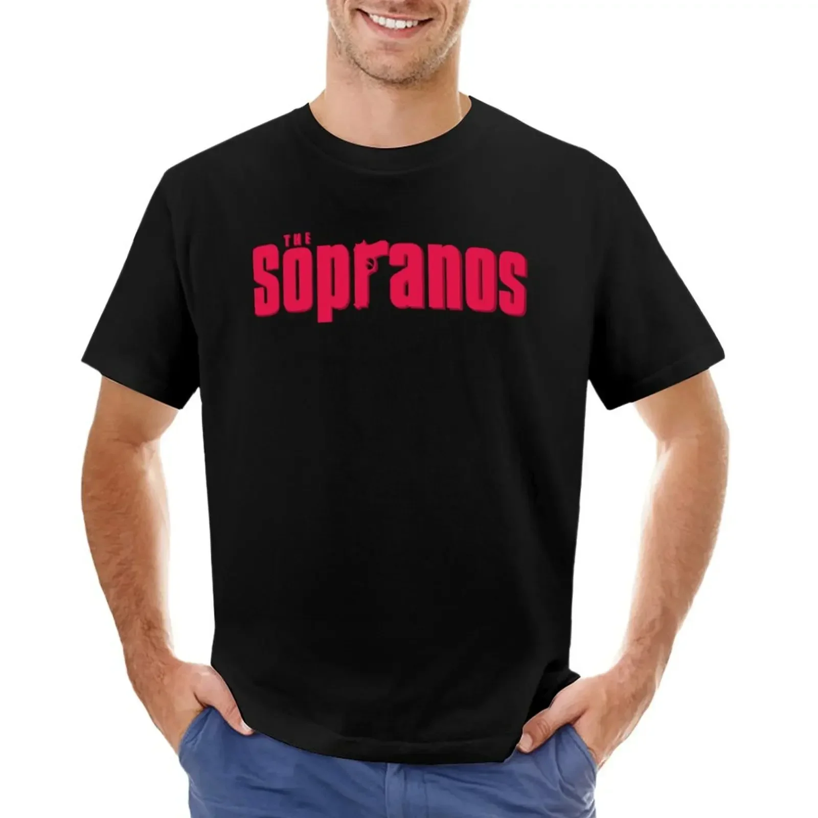 

Sopranos T-shirt anime kawaii clothes t shirt men tshirts for mens designer clothing manga vintage anime clothes tee shirt homme