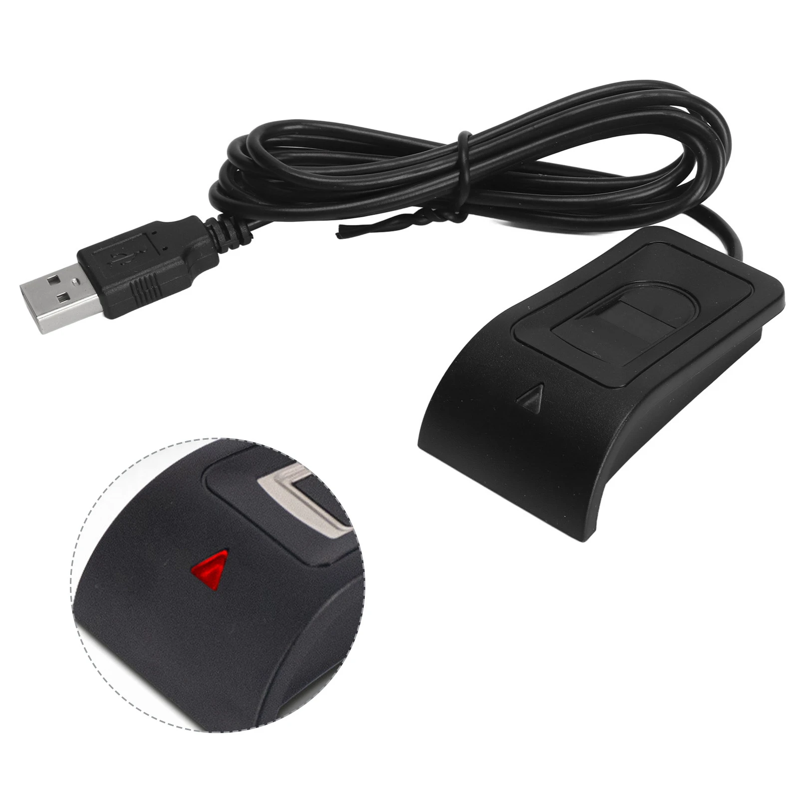 ZK30 Fingerprint Key Reader Compact Structure Auto Calibration Recognition USB Fingerprint Reader for PC
