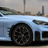 車のフロントとリアのバンパー,フロントとリアのバンパー,サイドフェンダートリム,サイドスプラット,bmw 2シリーズm2g87 2023-2024用のカナードボディキット,チューニング,4個 2