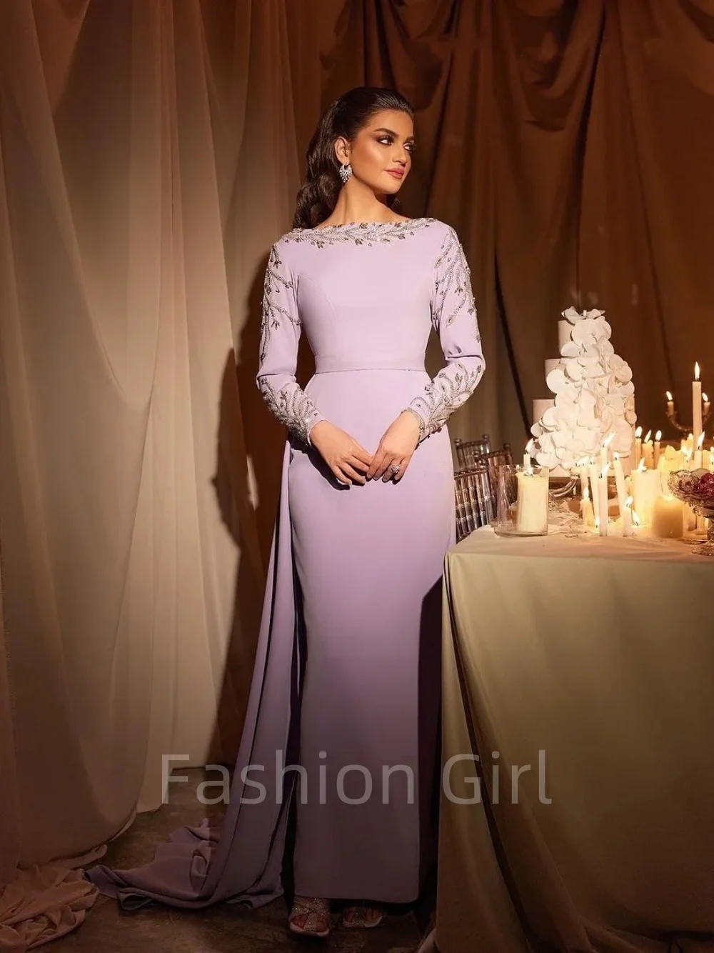 

Elegant Vintage Sweet Purple O Neck Crystal Beaded Sexy Backless A Line Formal Occasion Prom Dress Evening Party Gowns Custom