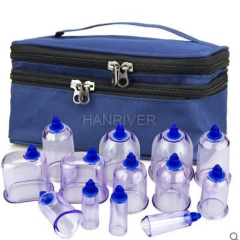 

Cupping apparatus 13 head vacuum cupping, convenient therapy row stasis tank type cupping Korea heart day